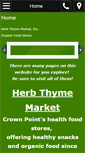 Mobile Screenshot of herbthymemarket.com